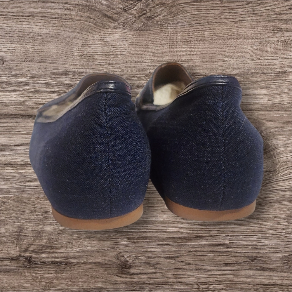 Franco Sarto Navy Loafers - Picture 6 of 9